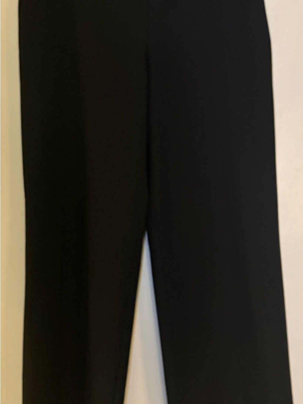 Talbots Black Straight-Leg Dress Pants